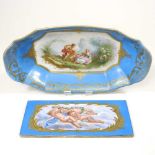 Two Sevres items