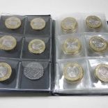 An album of coins