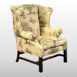 An Georgian style armchair