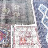 A collection of rugs