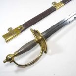 A dress sword