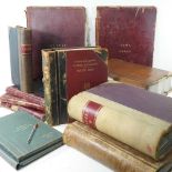 A collection of early 20th century ledgers