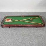 A billiards table