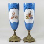 Sevres style vases