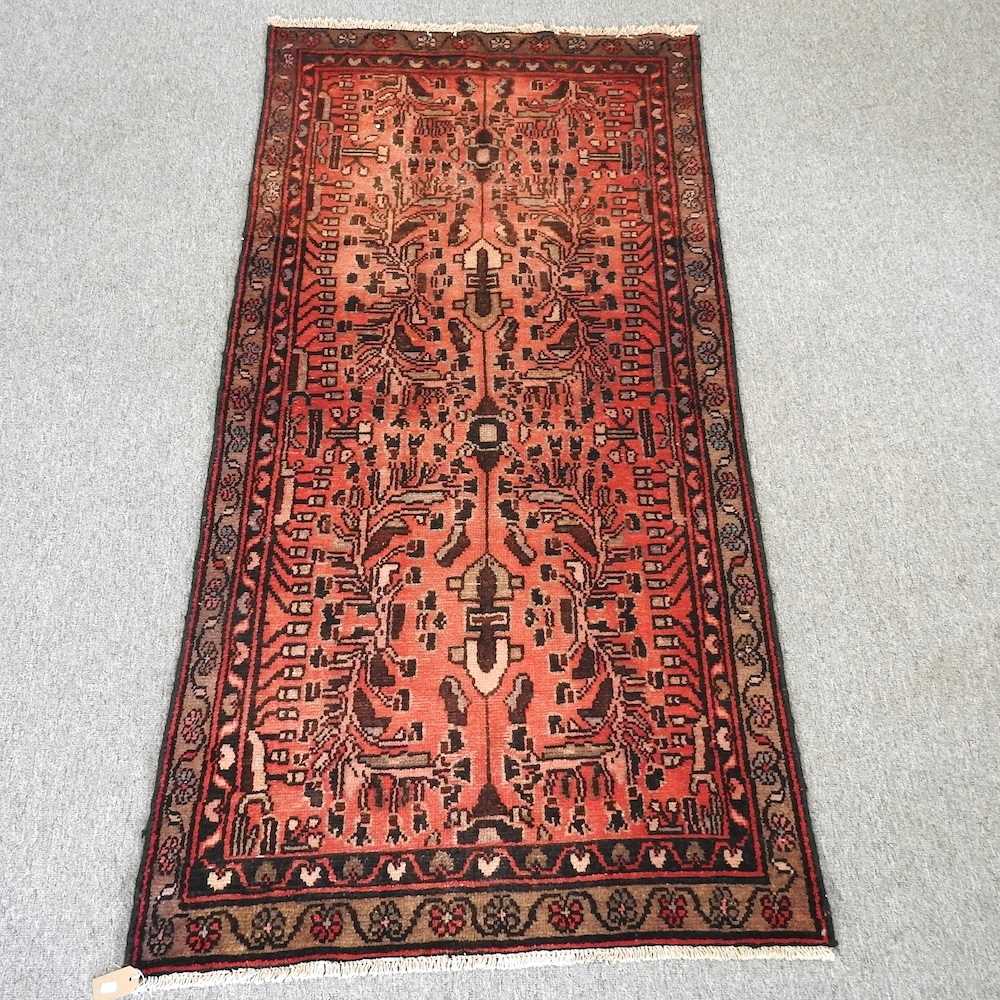 A hamadan rug