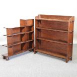 Two bookcases