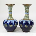 Doulton Lambeth vases