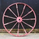 A wagon wheel