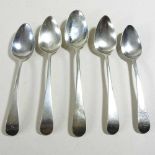 A collection of teaspoons
