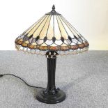 A Tiffany style lamp