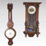 Clock and barometer