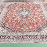 A large Persian carpet