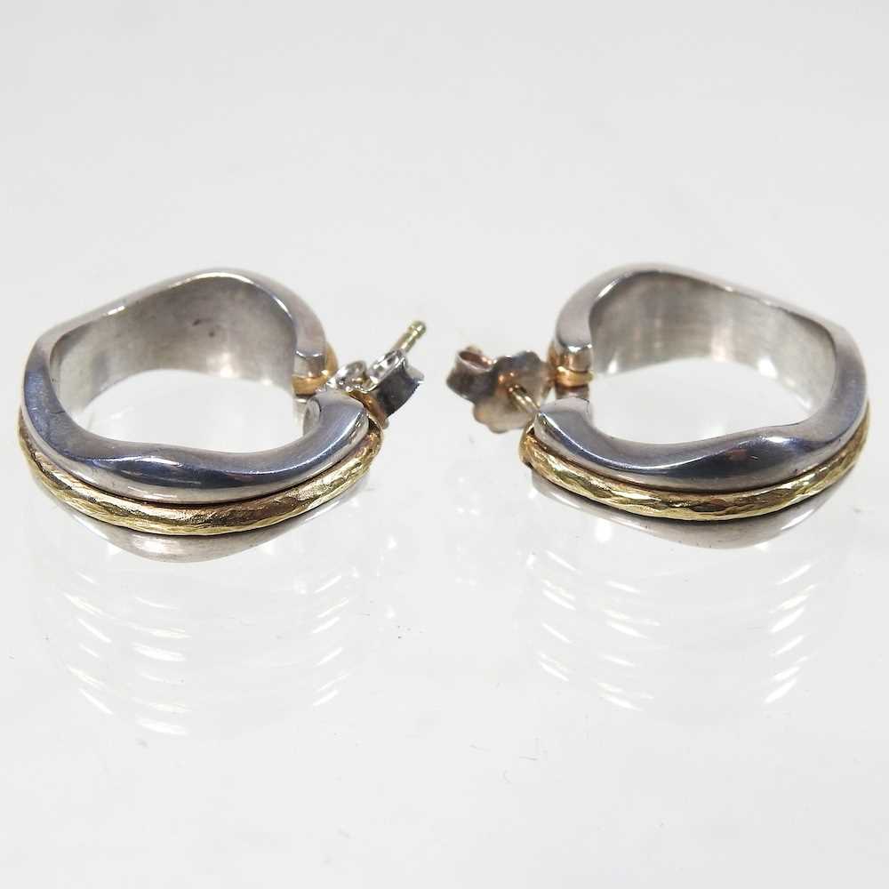 A pair of Georg Jensen earrings