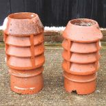 Terracotta chimney pots