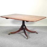 A Regency dining table