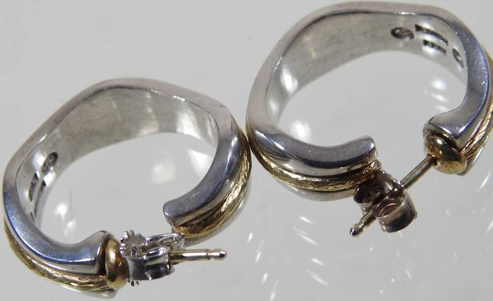 A pair of Georg Jensen earrings - Image 3 of 5