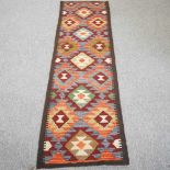 A kilim runner