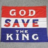 A King George VI Coronation flag