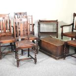 A collection of furniture
