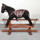 A rocking horse