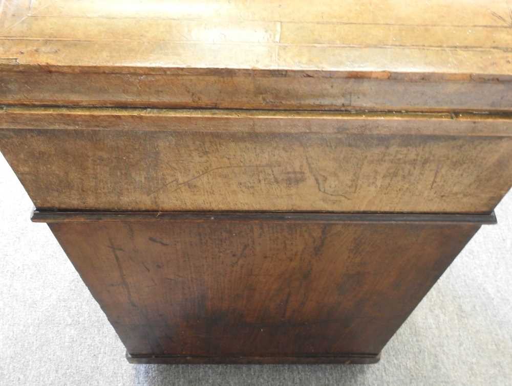 A Victorian walnut davenport - Image 6 of 6