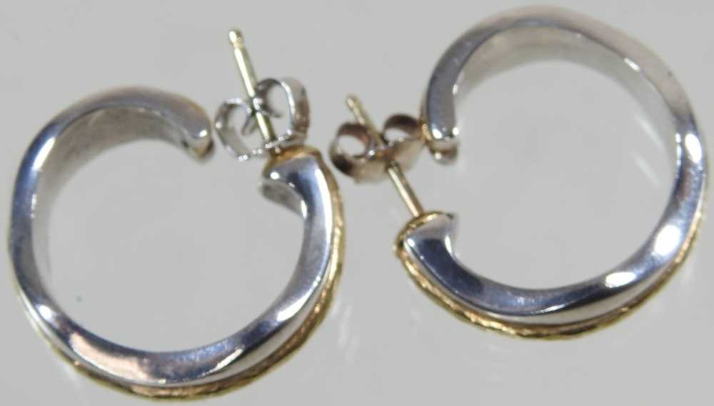 A pair of Georg Jensen earrings - Image 2 of 5