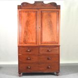 A 19th century linen press