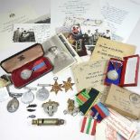 A collection of militaria