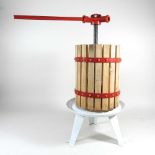 A fruit press