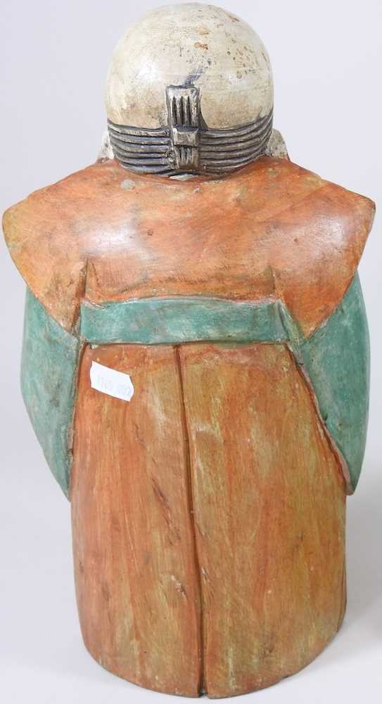 A jardinière stand and figure - Image 3 of 7