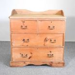 A Victorian dressing chest