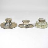 Three inkwells