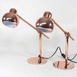 A pair of lamps