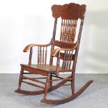 An American rocking chair