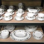 A collection of Royal Doulton Larchmont pattern china