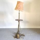 An early 20th century standard lamp