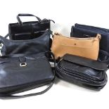 A collection of handbags