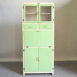 A 1950's kitchen cabinet