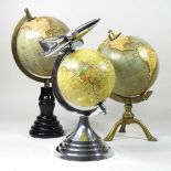 Three globes