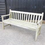 A garden bench