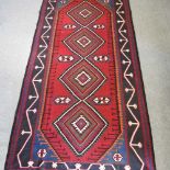 A large Turkish kilim rug