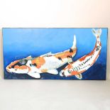 C Fredriksson, contemporary, Koi Carp