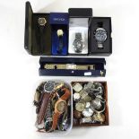 A collection of wristwatches