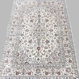 A large Persian carpet