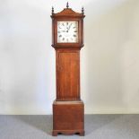 An 18th century longcase clock