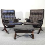 A pair of Ingmar Relling armchairs