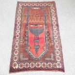 A Baluchi rug