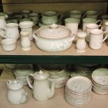 A Denby dinner service, together with Royal Doulton