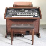 A Technics electric organ