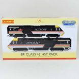 A Hornby OO gauge intercity train set